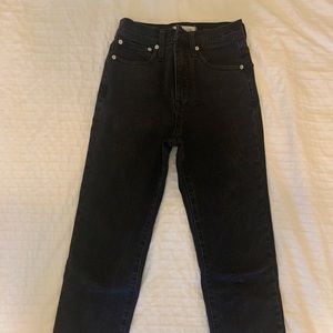 Madewell classic straight Jean lunar wash 24